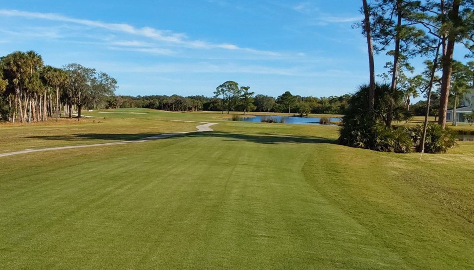 golf course pond