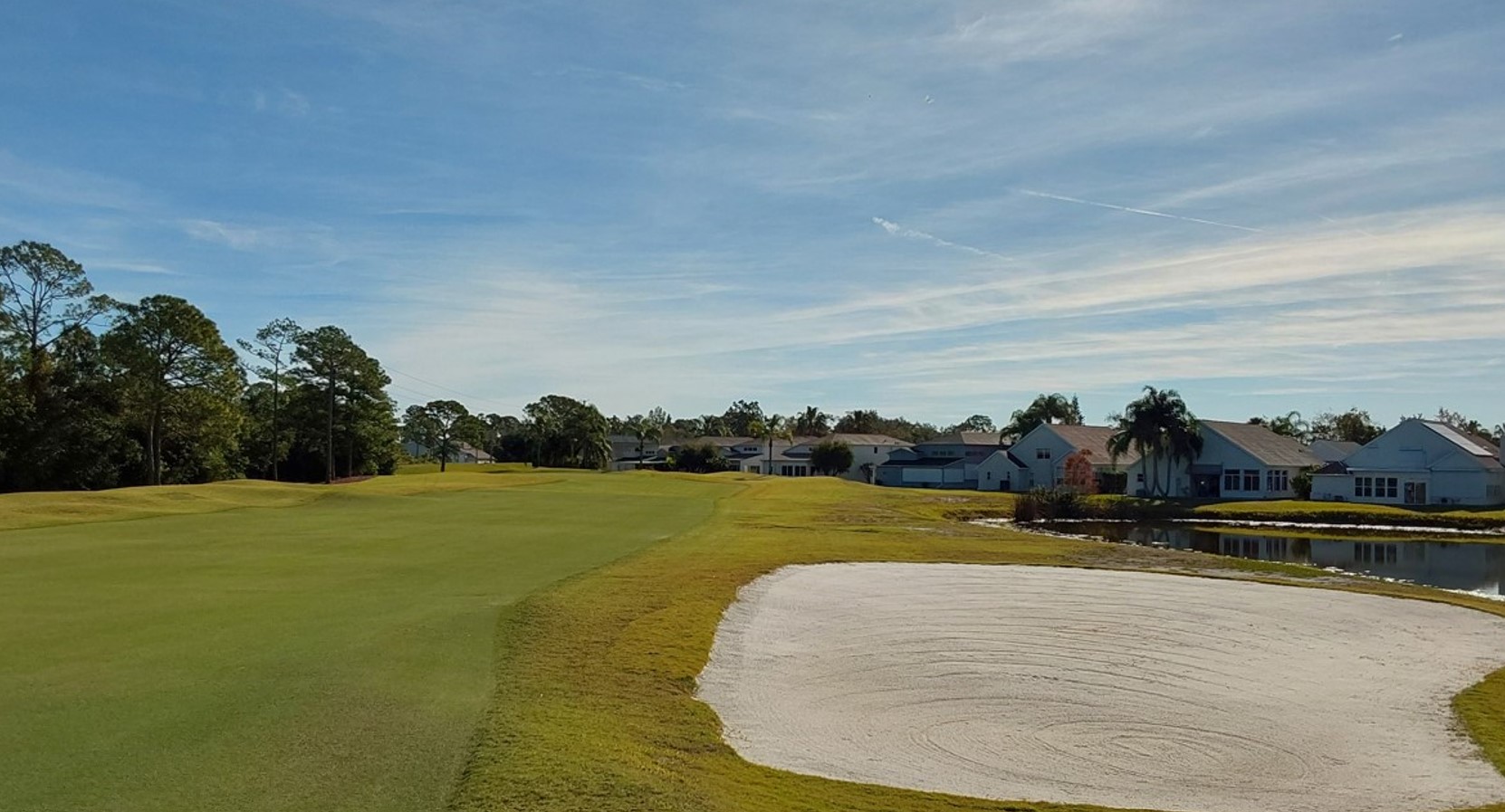 golf course pond